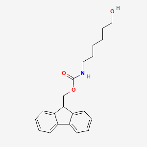 Chemical structure of 6-(Fmoc-amino)-1-hexanol