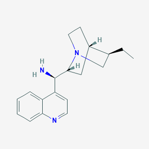Chemical structure of (9R)-10,11-Dihydrocinchonan-9-amine