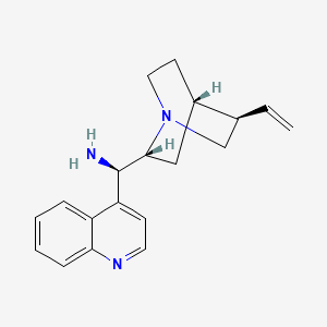 Chemical structure of (9R)-Cinchonan-9-amine