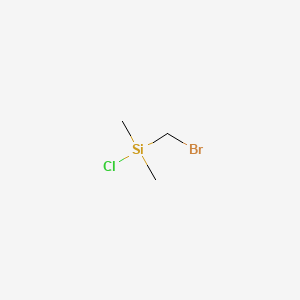 Chemical structure of (Bromomethyl)chlorodimethylsilane