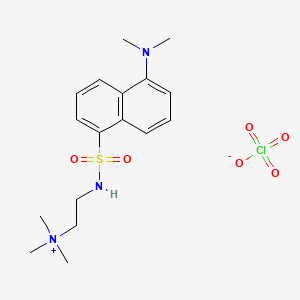 Chemical structure of Dns-chol