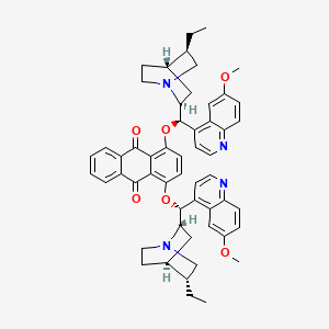 Chemical structure of (DHQ)2AQN