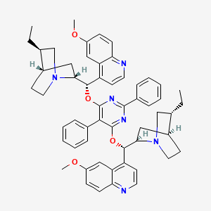 Chemical structure of (DHQD)2Pyr