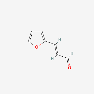 Chemical structure of 3-(2-Furyl)acrolein