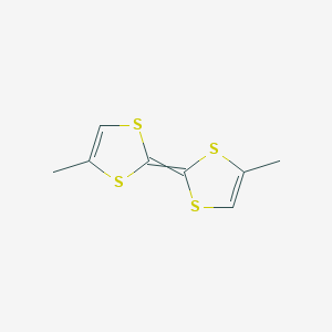 Chemical structure of (E)-4,4'-Dimethyl-2,2'-bi(1,3-dithiolylidene)