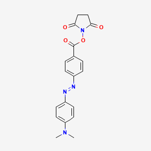 Chemical structure of dabcyl SE dye