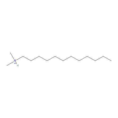 Chemical structure of (Ferrocenylmethyl)dodecyldimethylammonium Bromide