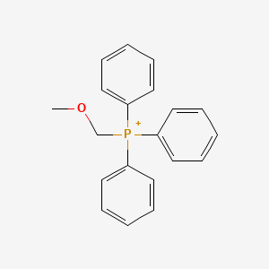 Chemical structure of Methoxymethyl-triphenylphosphonium chloride
