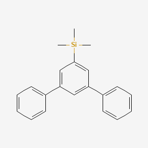 Chemical structure of (m-Terphenyl-5'-yl)trimethylsilane