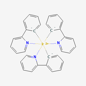 Chemical structure of fac-Ir(2-phenylpyridyl)3