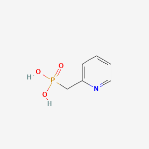 Chemical structure of (Pyridin-2-ylmethyl)phosphonic acid