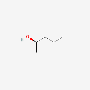 Chemical structure of 2-Pentanol
