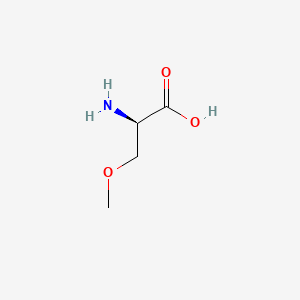 Chemical structure of O-Methyl-D-serine