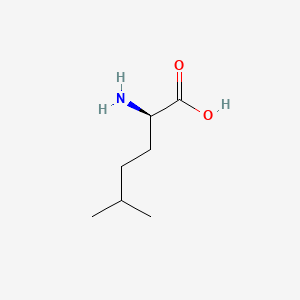 Chemical structure of 5-Methyl-D-norleucine