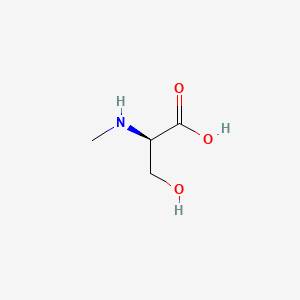 Chemical structure of N-Methyl-D-serine