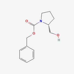 Chemical structure of Z-D-Prolinol