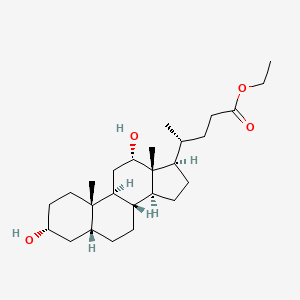 Chemical structure of Ethyl deoxycholate