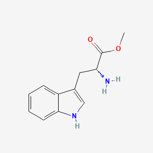 Chemical structure of Methyl D-Tryptophanate