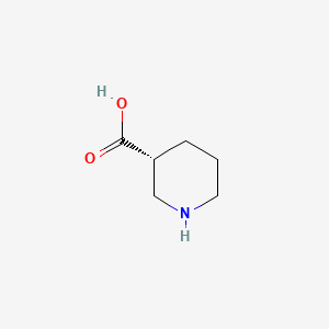 Chemical structure of (3R)-piperidine-3-carboxylate