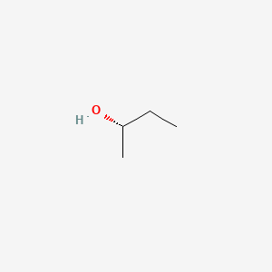 Chemical structure of (+)-2-Butanol