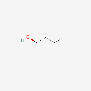 Chemical structure of 2-Pentanol
