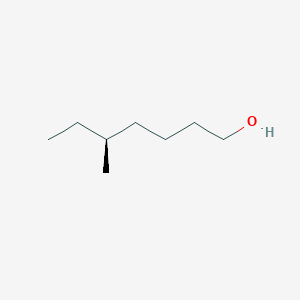 Chemical structure of (5S)-5-Methylheptan-1-ol