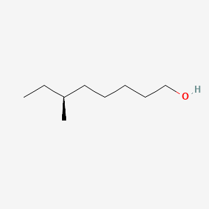 Chemical structure of (6S)-6-Methyloctan-1-ol