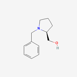 Chemical structure of (S)-1-N-Benzyl-prolinol