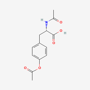 Chemical structure of N,O-Diacetyl-L-tyrosine