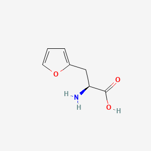 Chemical structure of 3-Furan-2-ylalanine
