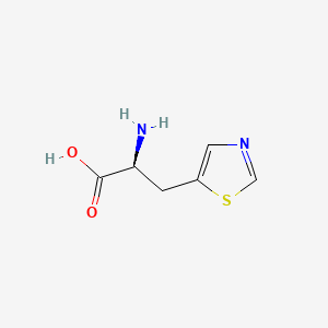 Chemical structure of 3-(1,3-Thiazol-5-yl)-L-alanine