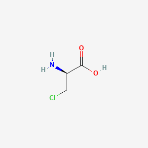 Chemical structure of beta-Chloroalanine