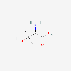 Chemical structure of 3-Methyl-L-threonine