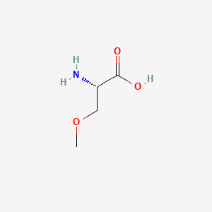 Chemical structure of O-Methylserine