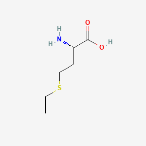 Chemical structure of DL-Ethionine