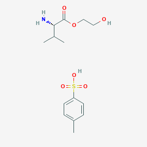 Chemical structure of Valaciclovir EP Impurity F