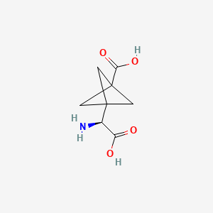 Chemical structure of (S)-(+)-Cbpg