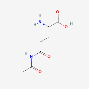 Chemical structure of Aceglutamide