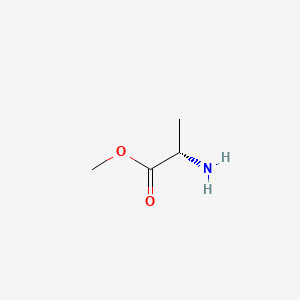 Chemical structure of L-Alanine methyl ester