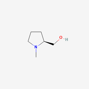 Chemical structure of 1-Methyl-2-pyrrolidinemethanol
