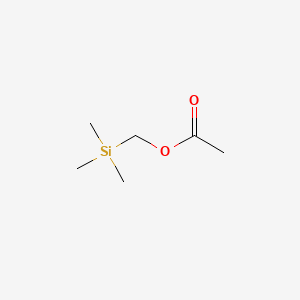 Chemical structure of (Trimethylsilyl)methyl acetate