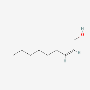 Chemical structure of (Z)-Non-2-en-1-ol