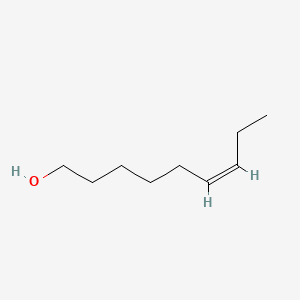 Chemical structure of (Z)-Non-6-en-1-ol