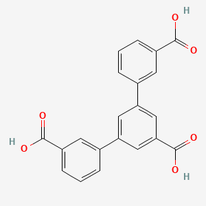 Chemical structure of [1,1':3',1''-Terphenyl]-3,3'',5'-tricarboxylic acid