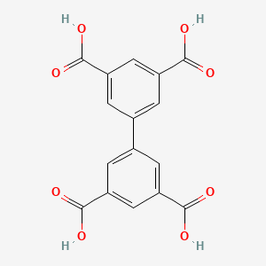 Chemical structure of Biphenyl-3,3',5,5'-tetracarboxylic Acid