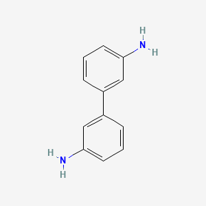 Chemical structure of [1,1'-Biphenyl]-3,3'-diamine
