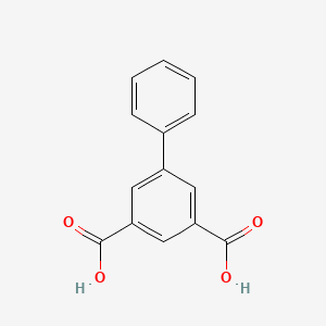 Chemical structure of Biphenyl-3,5-dicarboxylic acid