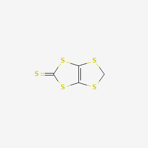 Chemical structure of 4,5-Methylenedithio-1,3-dithiole-2-thione