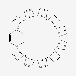 Chemical structure of [11]Cycloparaphenylene