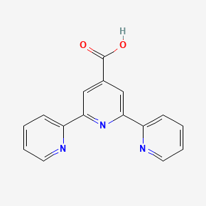 Chemical structure of 2,2':6',2''-Terpyridine-4'-carboxylic Acid